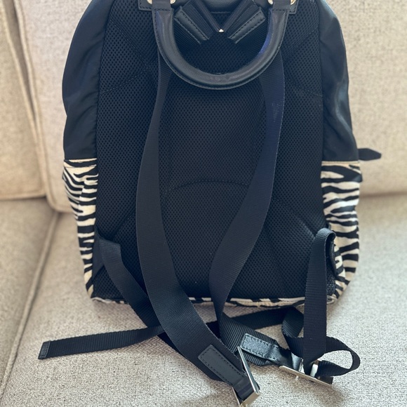 Authentic PRADA Zebra Print Nylon Backpack - Picture 4 of 4